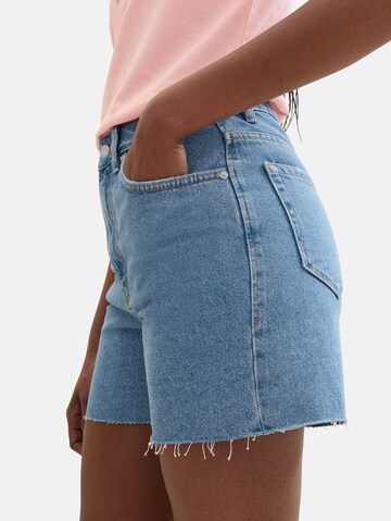 TOM TAILOR DENIM Loosefit Shorts in Blau