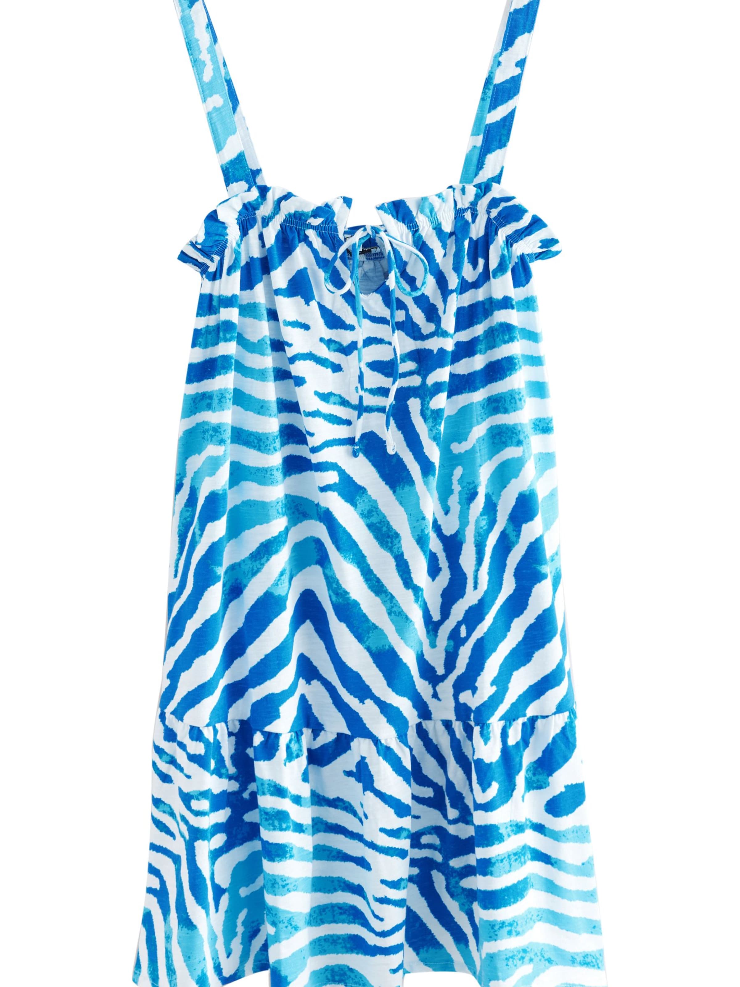 Next Рокля в синьо: отпред