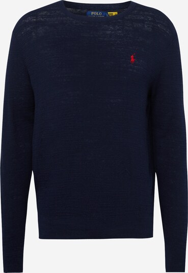 Polo Ralph Lauren Trui in de kleur Navy / Rood, Productweergave