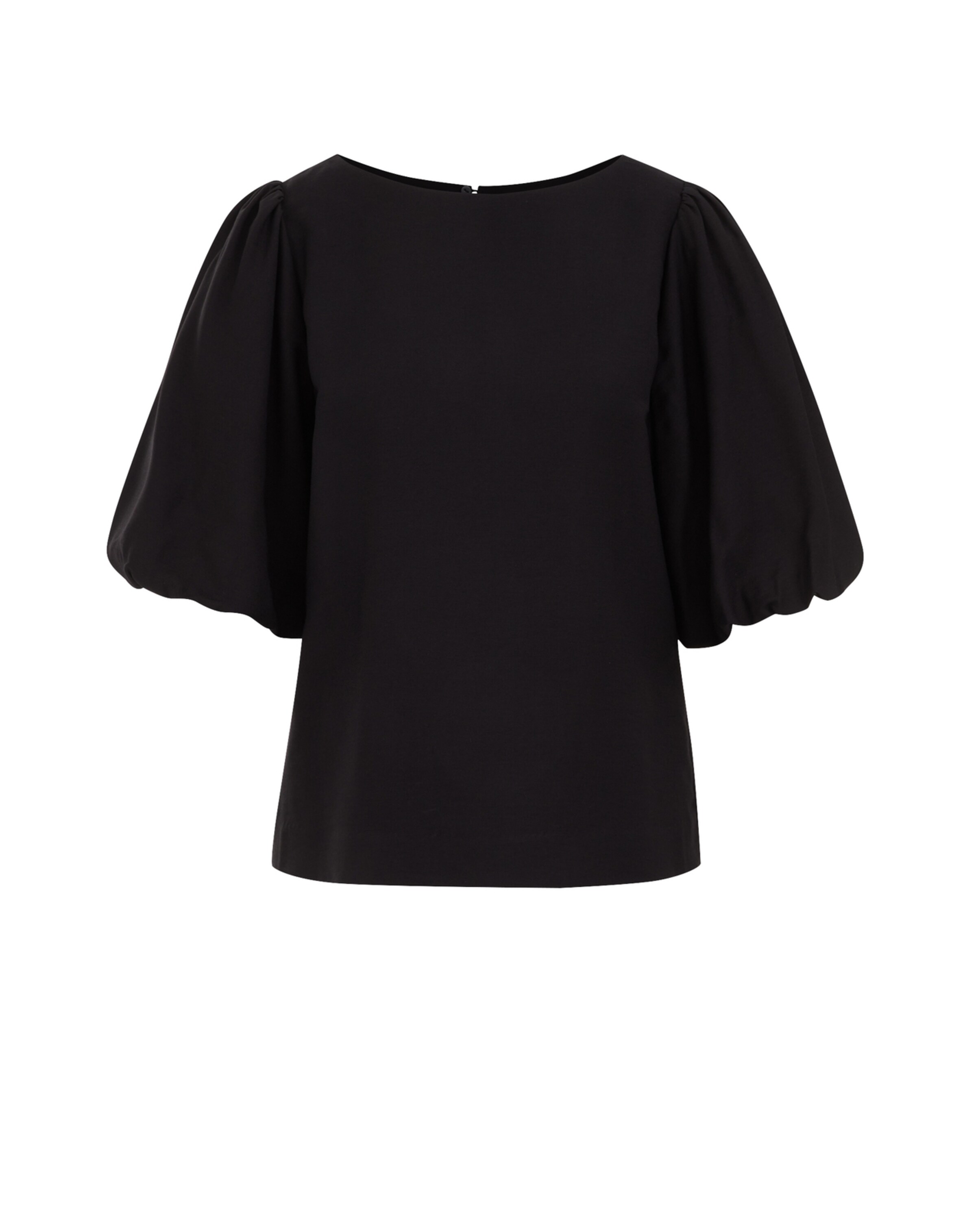 WE Fashion Blouse in Black: front