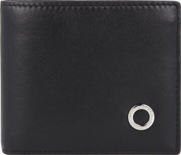 The Bridge Wallet 'Biagio ' in Black: front