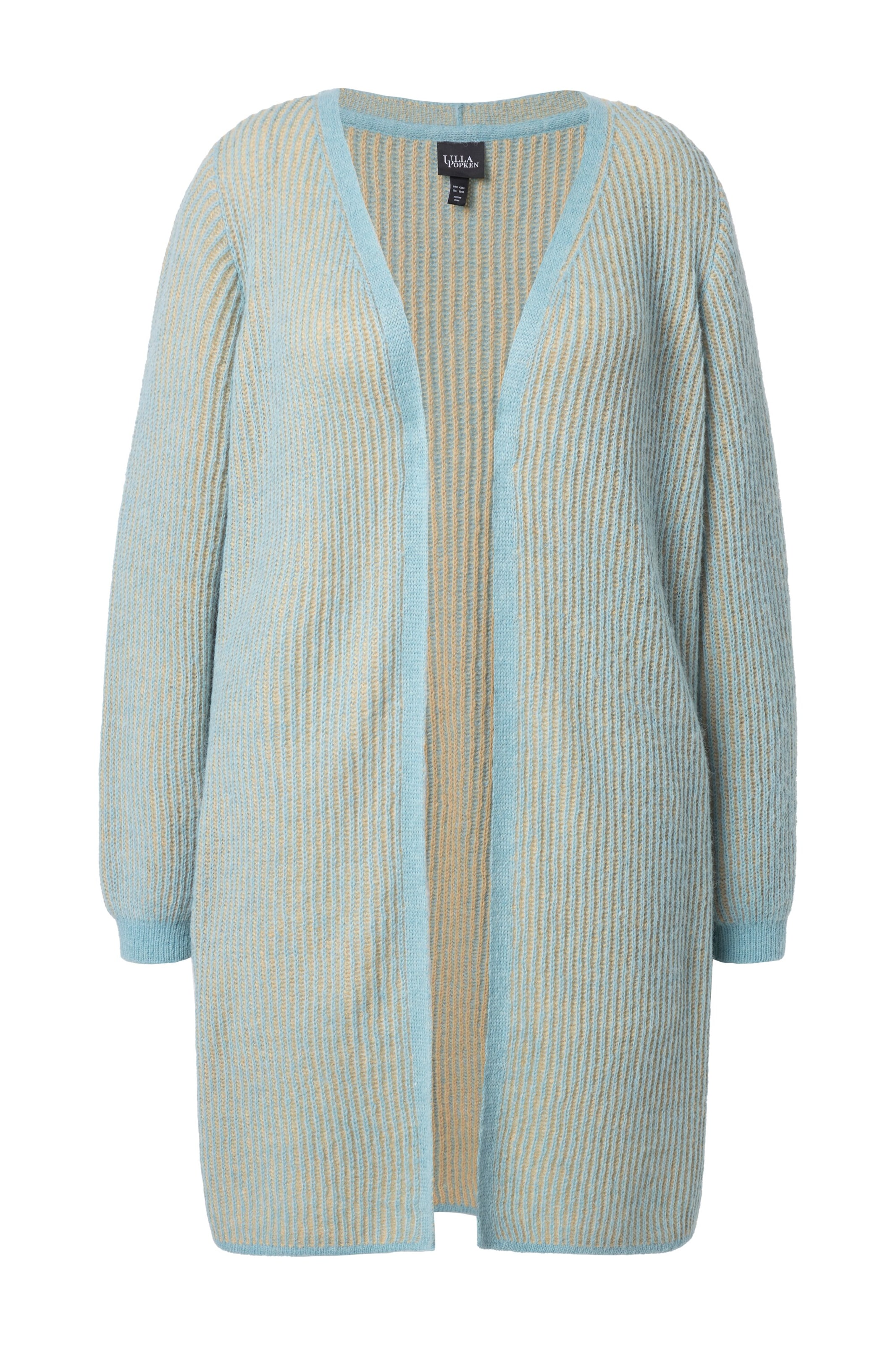 Ulla Popken Strickjacke in Blau: Vorderseite