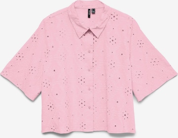 VERO MODA Bluse 'VMEliza' i pink: forside