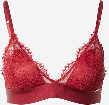 Lindex Triangel BH 'Nora' in Rood: voorkant