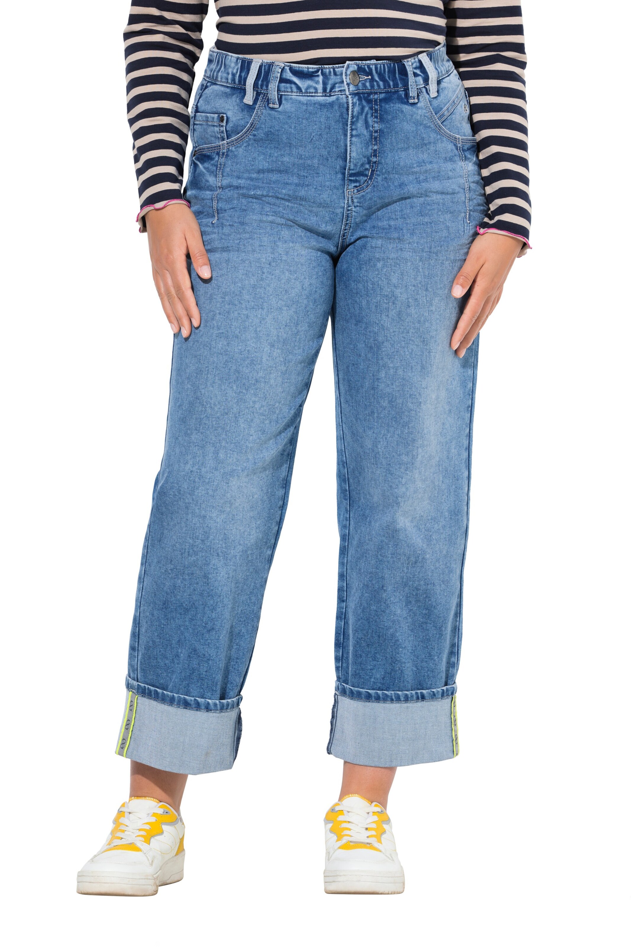 LAURASØN Regular Jeans in Blauw: voorkant