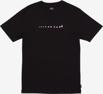 Volcom Shirt 'Arthur Dino' in Zwart: voorkant