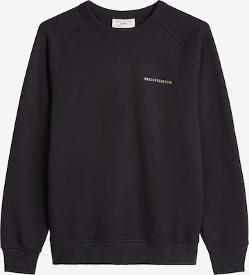 Marc O'Polo DENIM Sweatshirt in Schwarz: Vorderseite