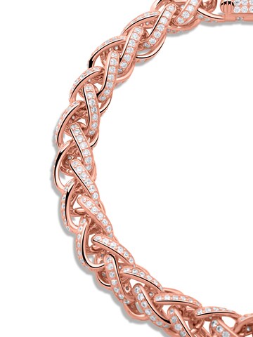 Tony Fein Armband 'Zopf' in Gold