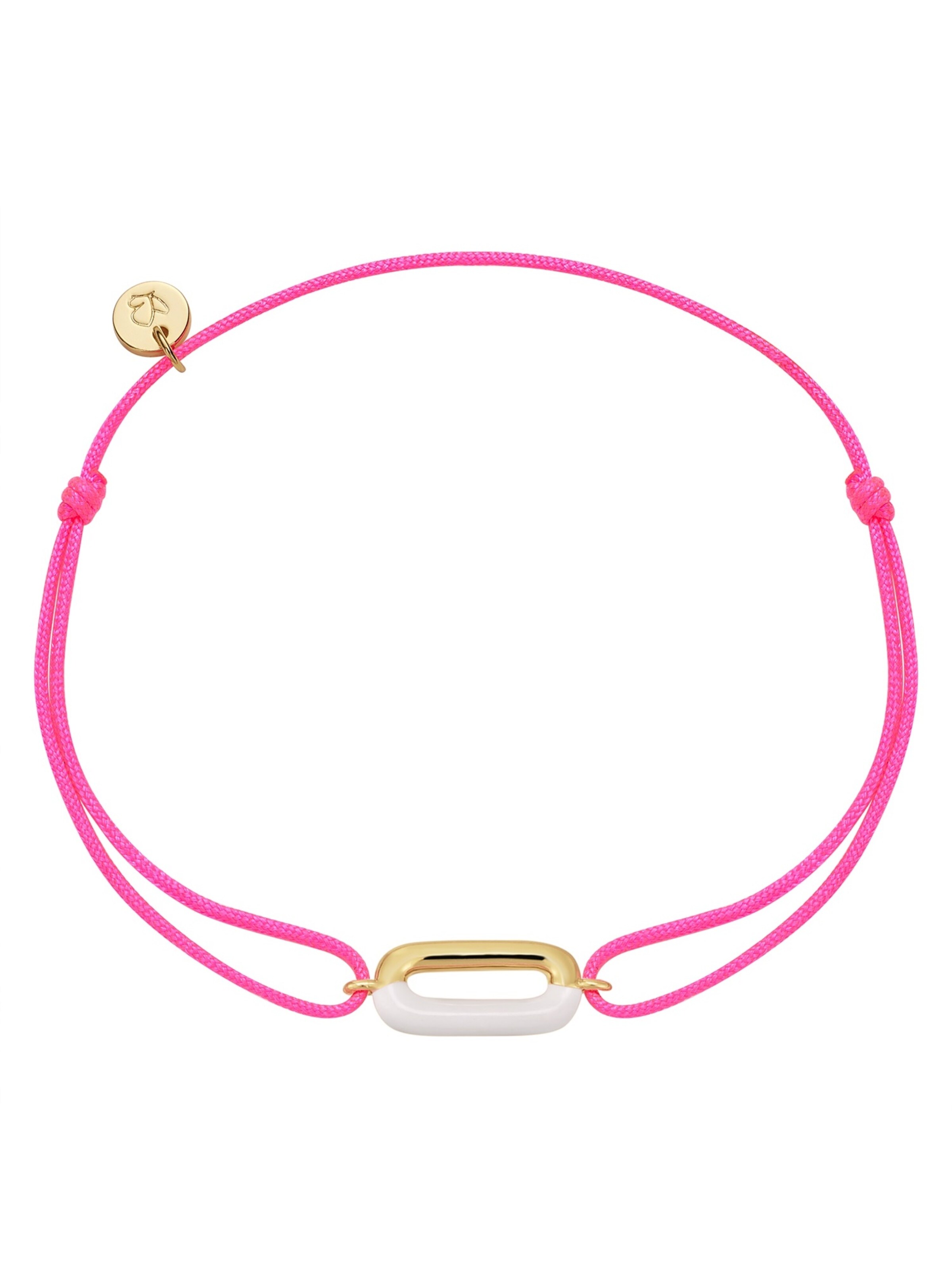 Bracelet Glanzstücke München en rose : devant