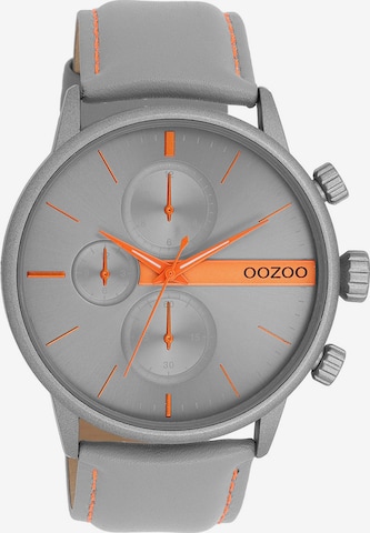 OOZOO Analog Watch in Grey: front