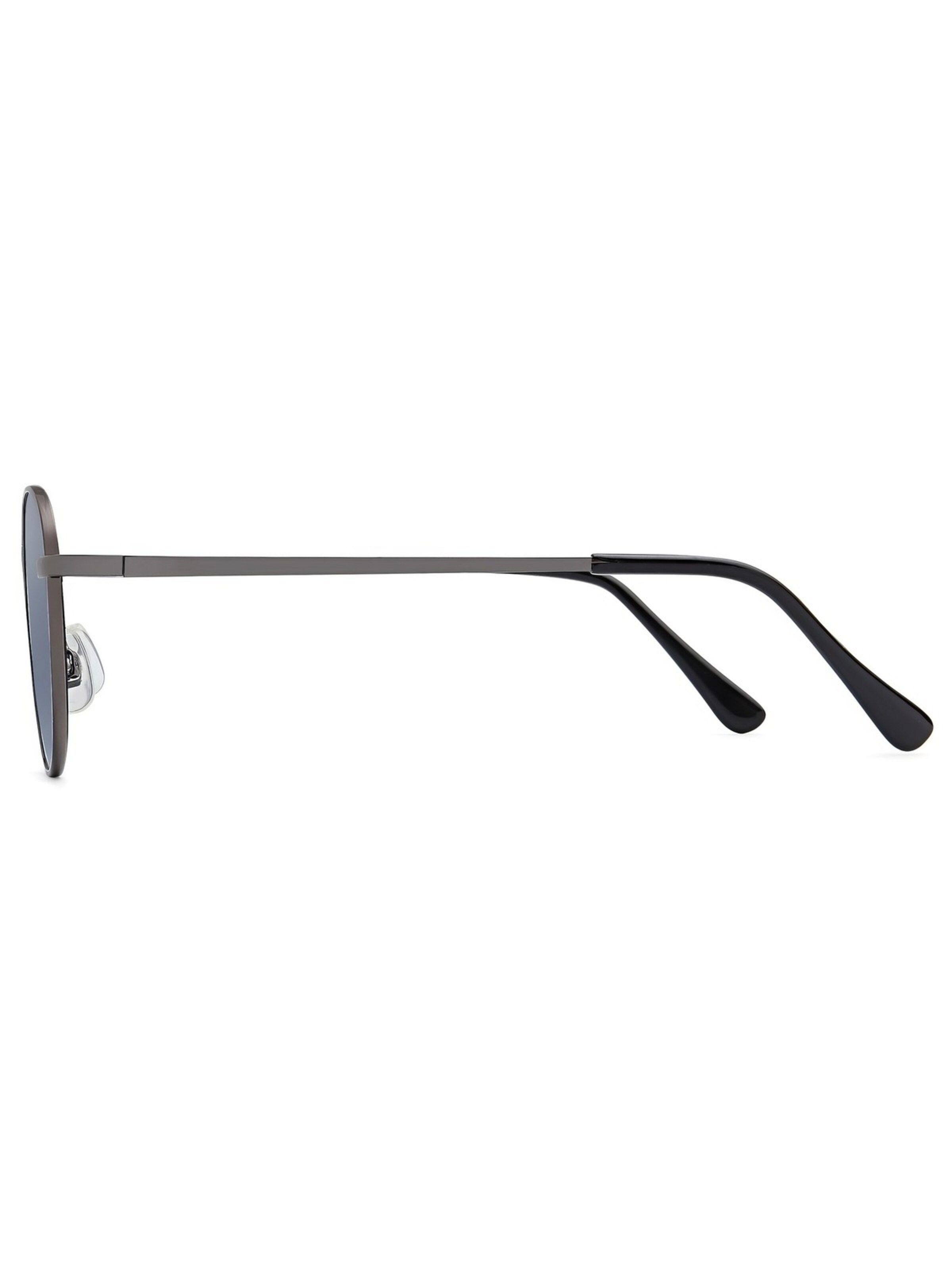 styleBREAKER Sonnenbrille 'Sonnenbrille Pantobrille rund'‌ in Grau