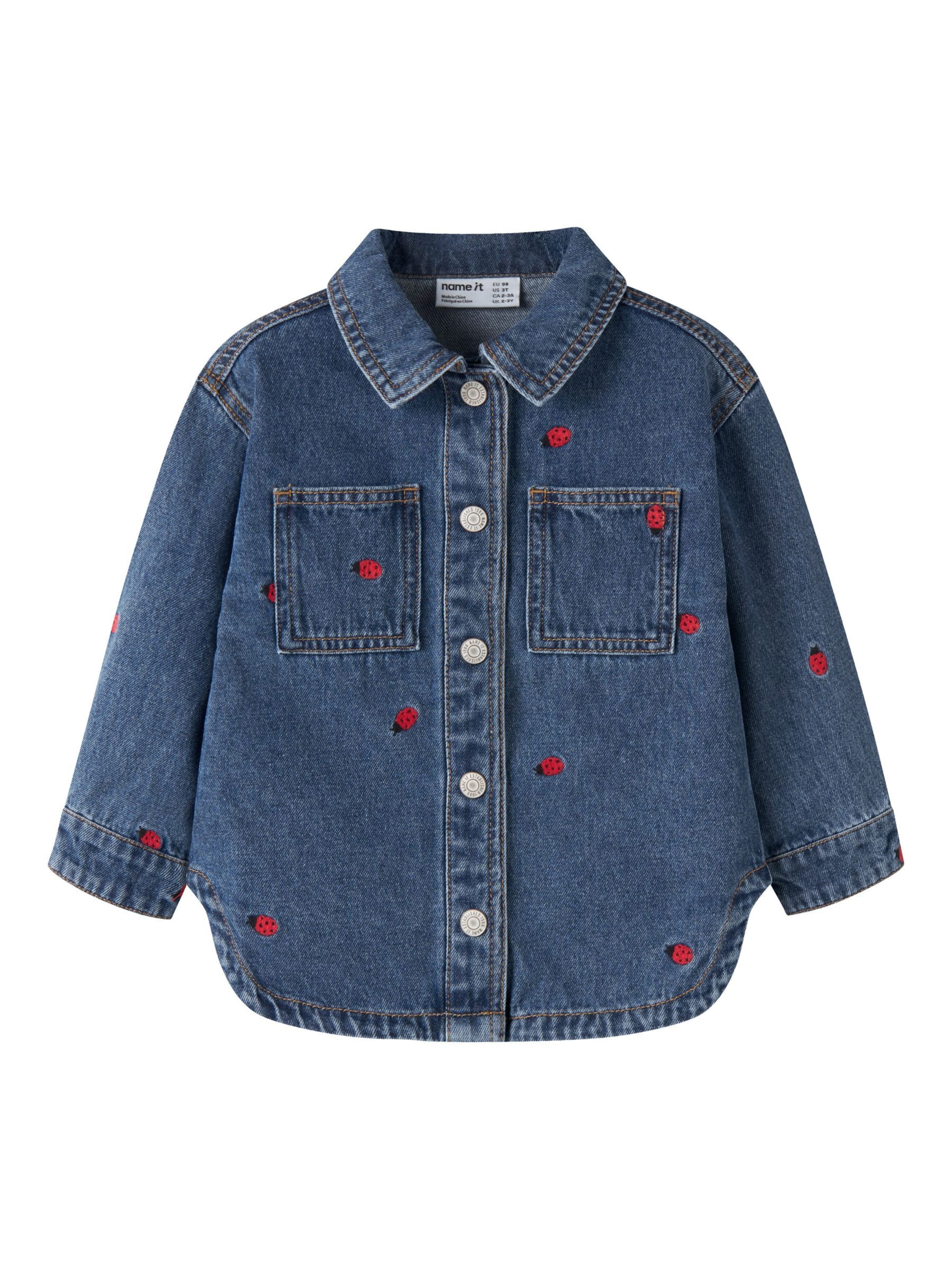NAME IT Between-season jacket in Blue: front