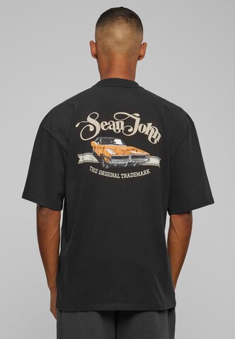 Sean John Shirt 'Retro Car' in Black: front