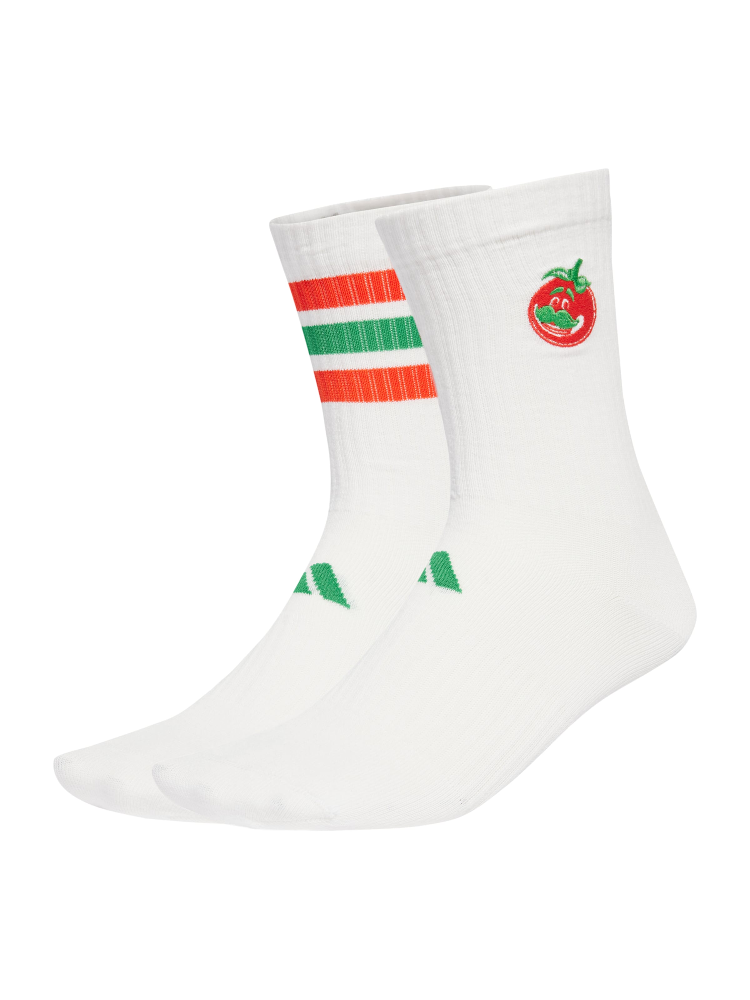 Chaussettes de sport ADIDAS SPORTSWEAR en blanc : devant