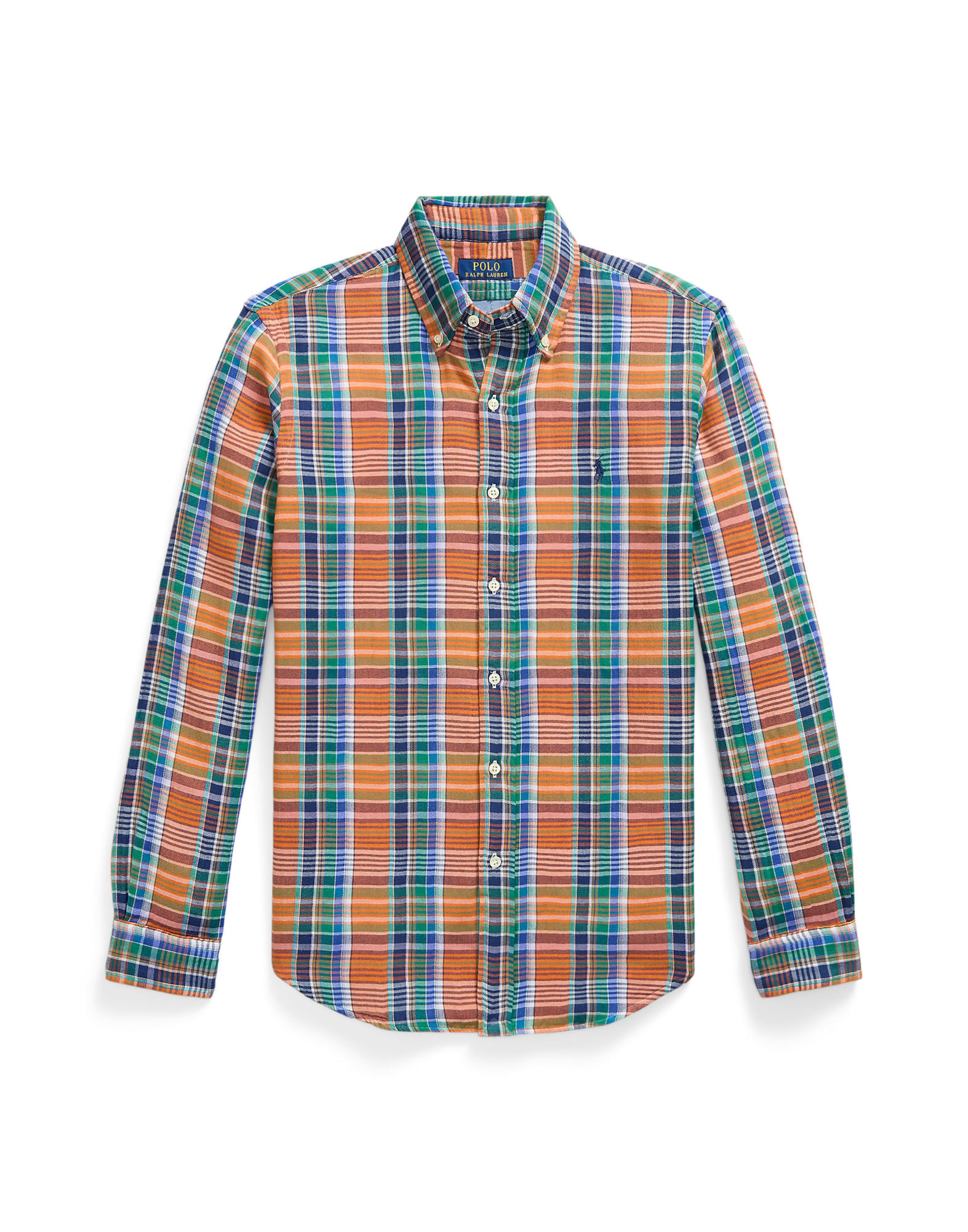 Coupe regular Chemise Polo Ralph Lauren en orange : devant