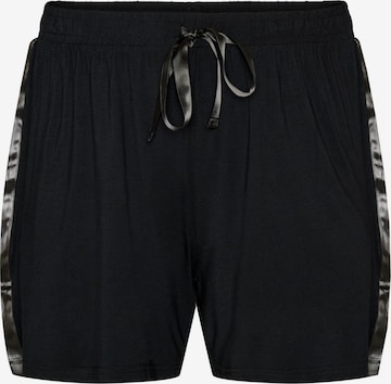 Loosefit Pantaloni di Zizzi in nero: frontale