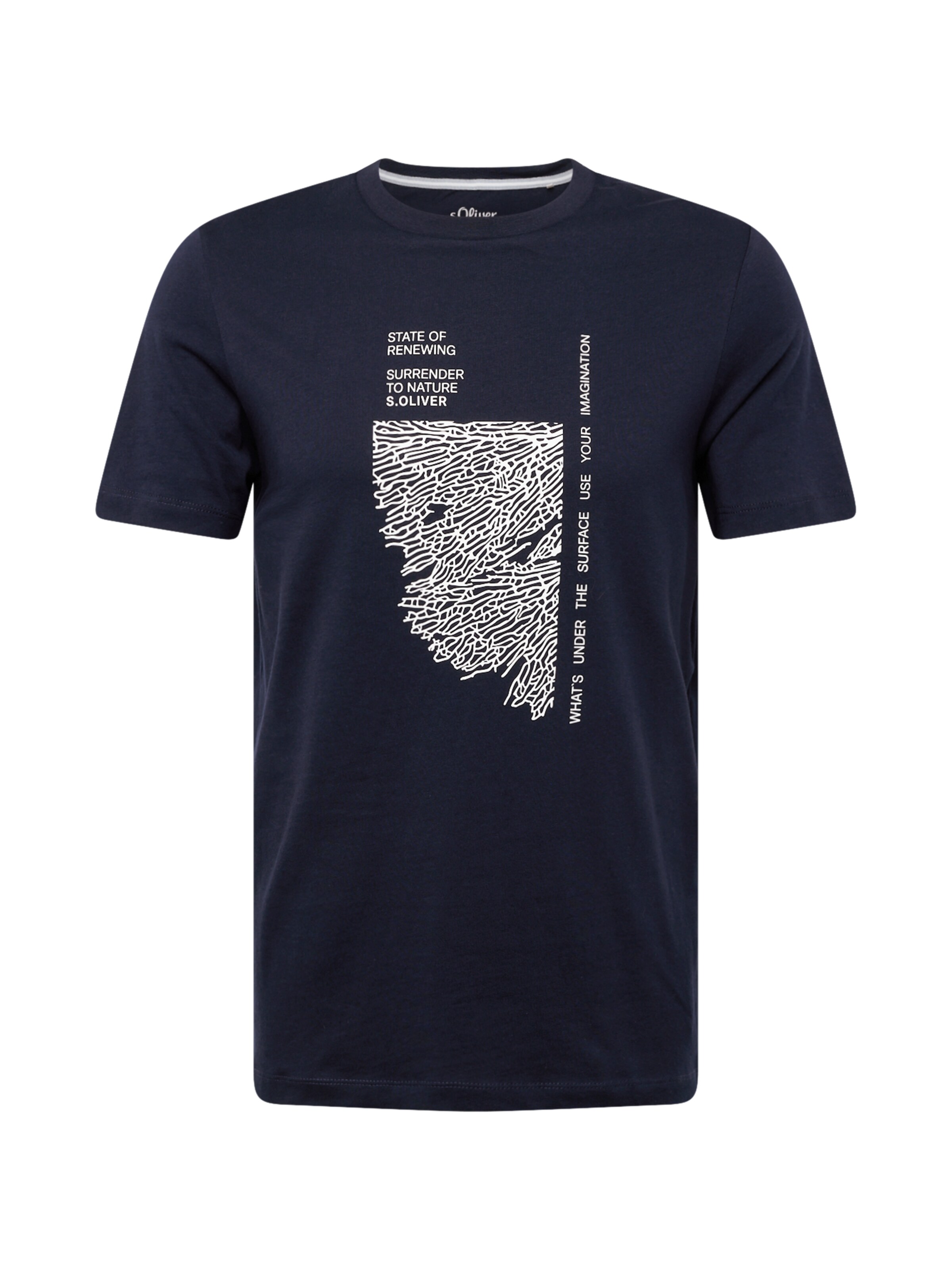 s.Oliver Shirt in Blue: front