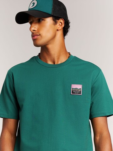 PROTEST Shirt 'PRTAfia' in Green