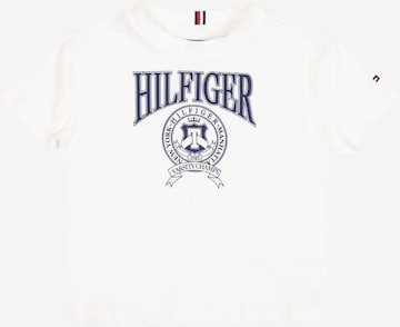 TOMMY HILFIGER Koszulka 'Varsity' w kolorze biały: przód