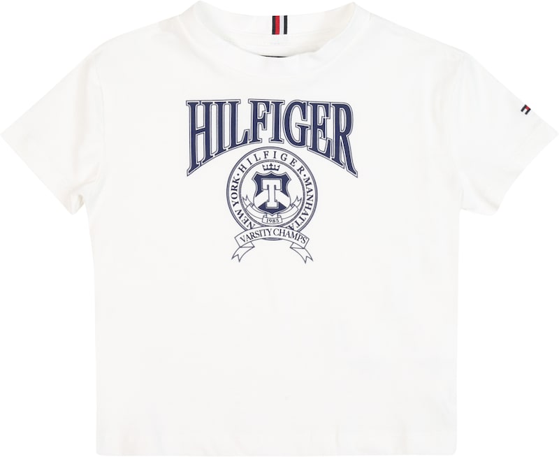 TOMMY HILFIGER T-Shirt 'Varsity' in Weiß