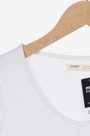 Pull&Bear T-Shirt S in Weiß