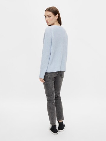 PIECES Pullover 'Ellen' in Blau