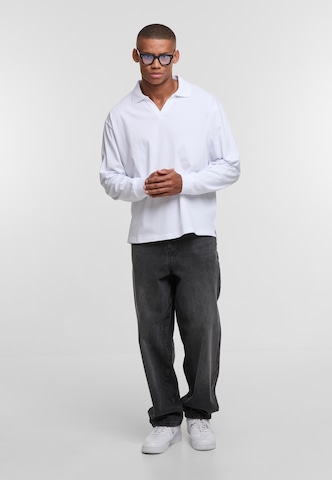 DEF Shirt 'Collar' in Weiß