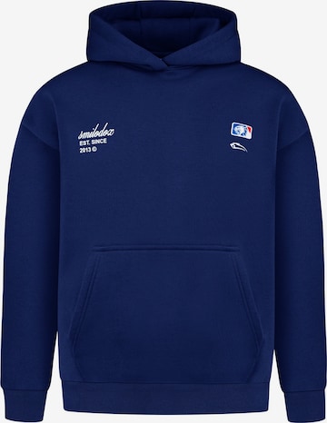 Veste de survêtement Smilodox en bleu : devant