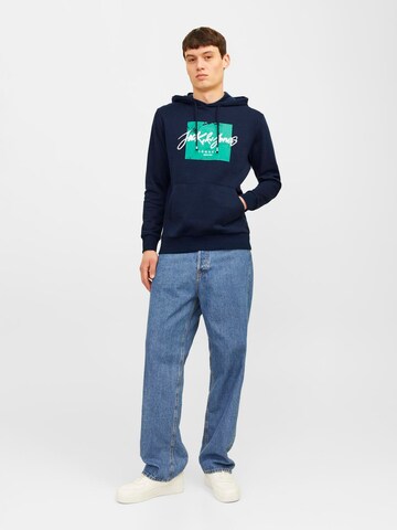 Felpa 'JJTiley' di JACK & JONES in blu