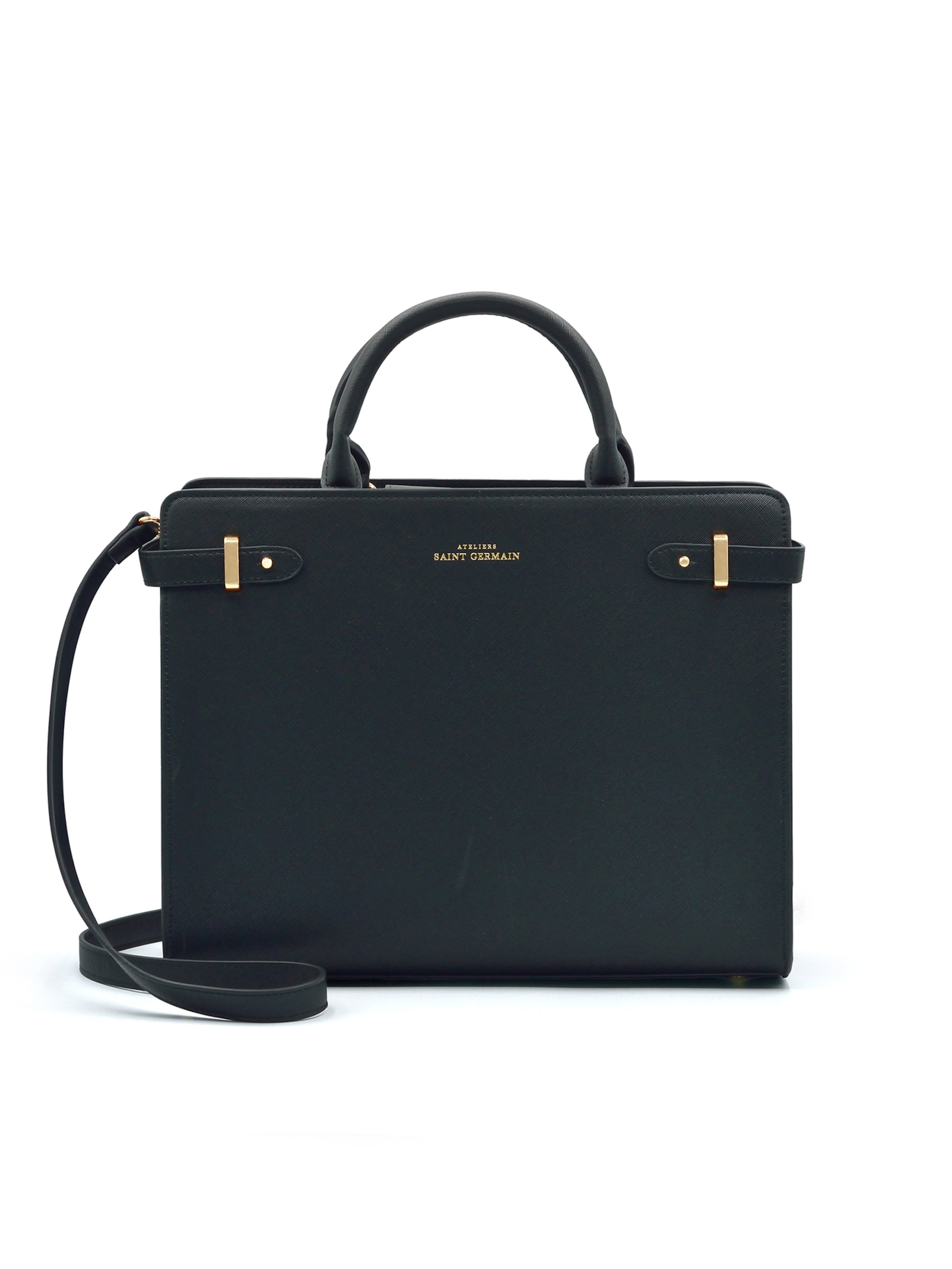 Sacs à main 'Orsay' Ateliers Saint Germain en noir : devant