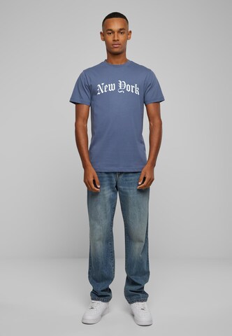 Mister Tee T-Shirt 'New York' in Blau