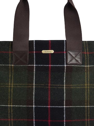 Barbour - Bolso de hombro 'TURNBERRY TARTAN TOTE LBA0424' en marrón