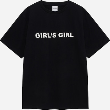 OH APRIL - Camiseta en negro: frente