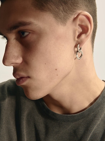 REYTEL Ohrring 'DUAL'‌‌‌‌‌‌‌‌‌‌ in Silber