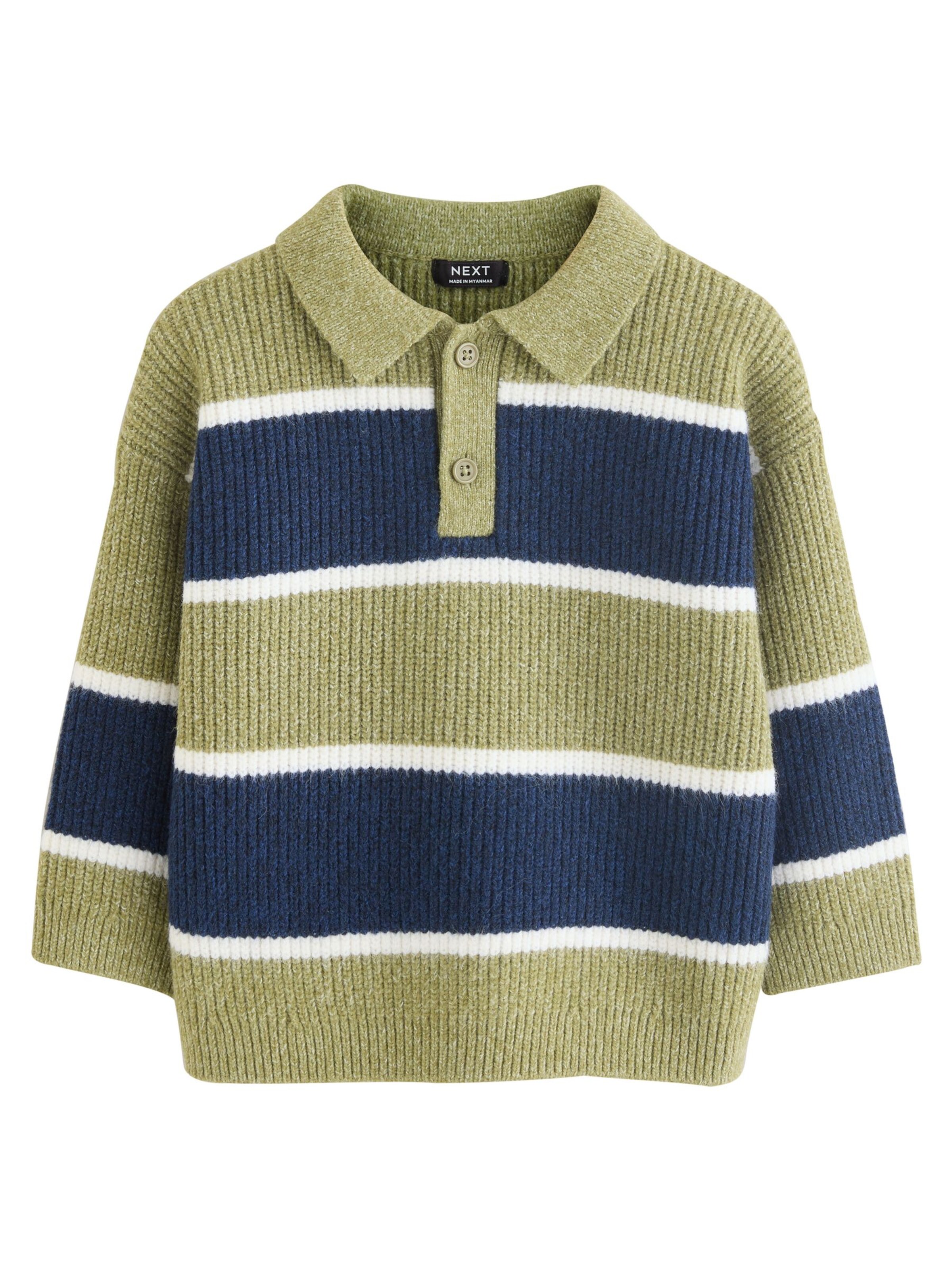 Next Kampsun, värv roheline: eest vaates