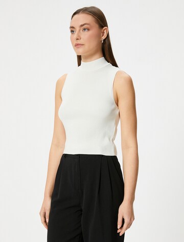 Koton Knitted Top in White