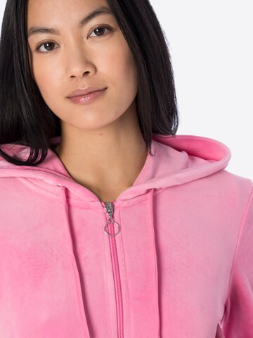Gina Tricot Zip-Up Hoodie 'Melinda' in Pink