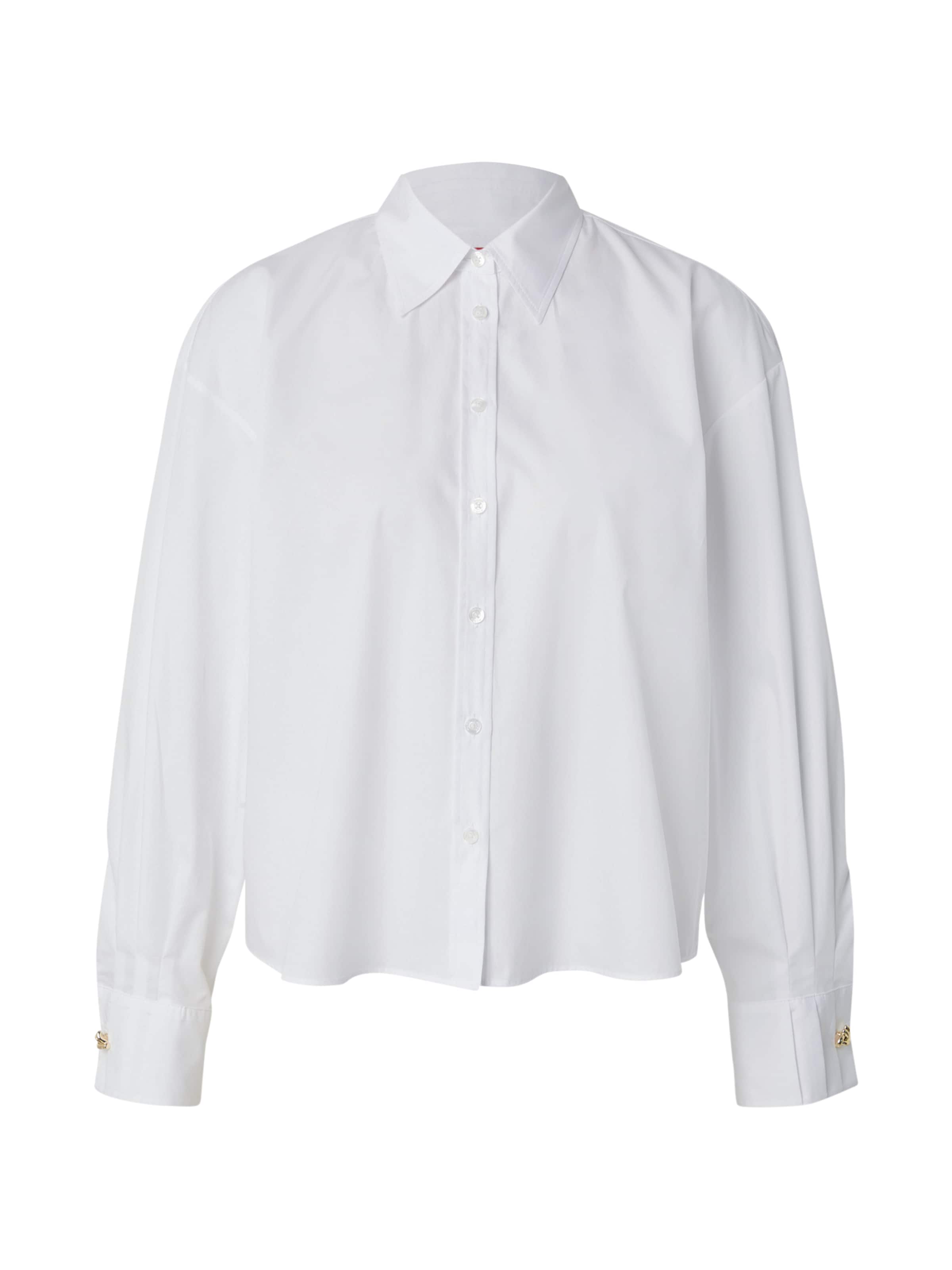 Chemisier 'Elma' HUGO en blanc : devant