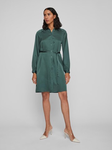 VILA Платье-рубашка в Зеленый
