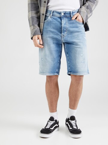 REPLAY Regular Shorts in Blau: predná strana