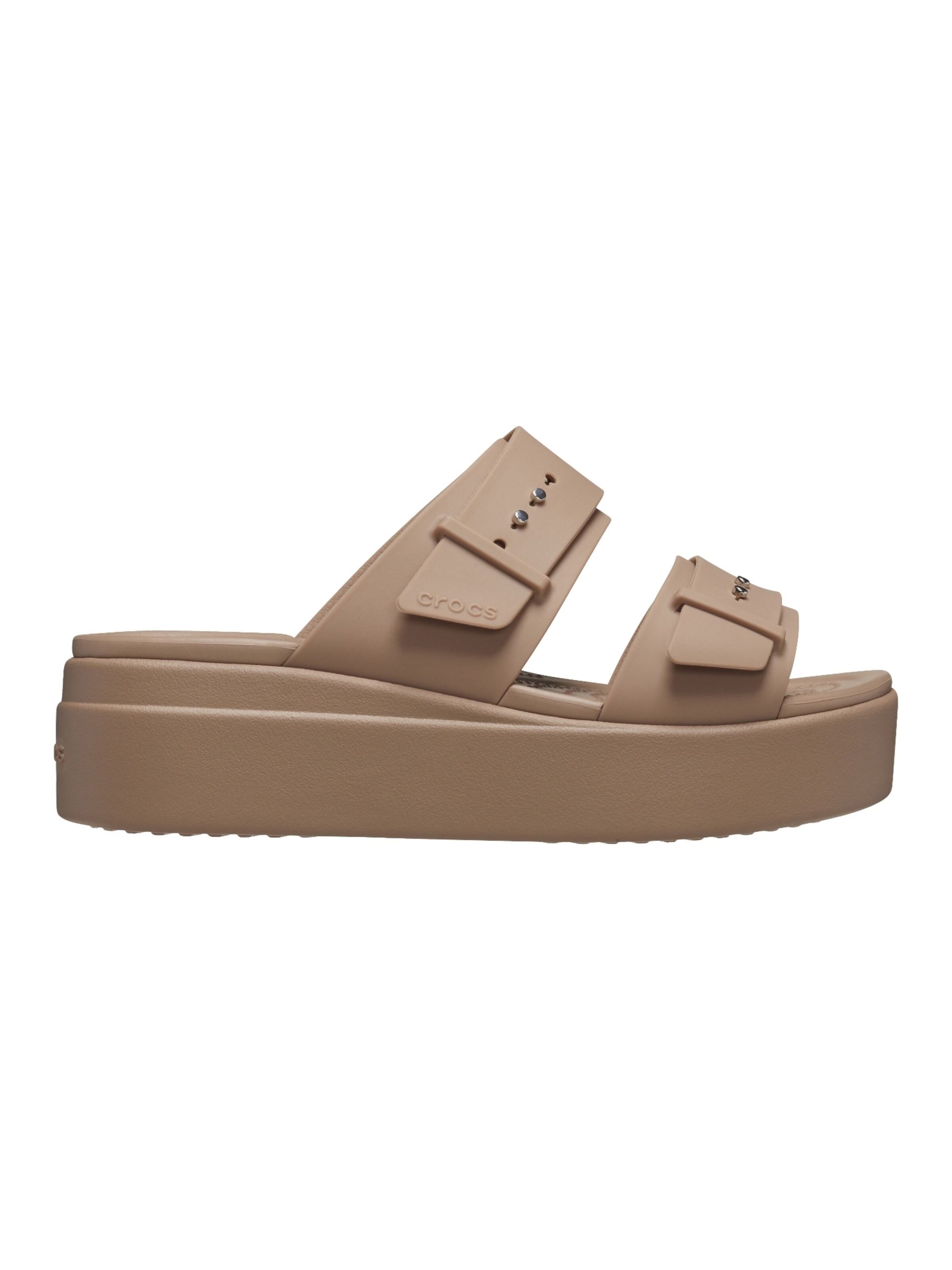 Sandalo di Crocs in marrone
