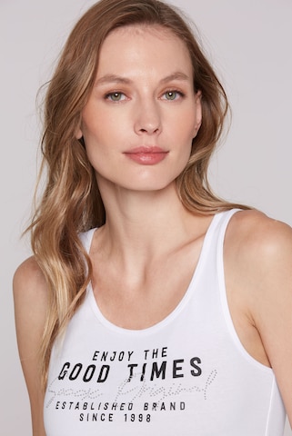 Soccx Top in White