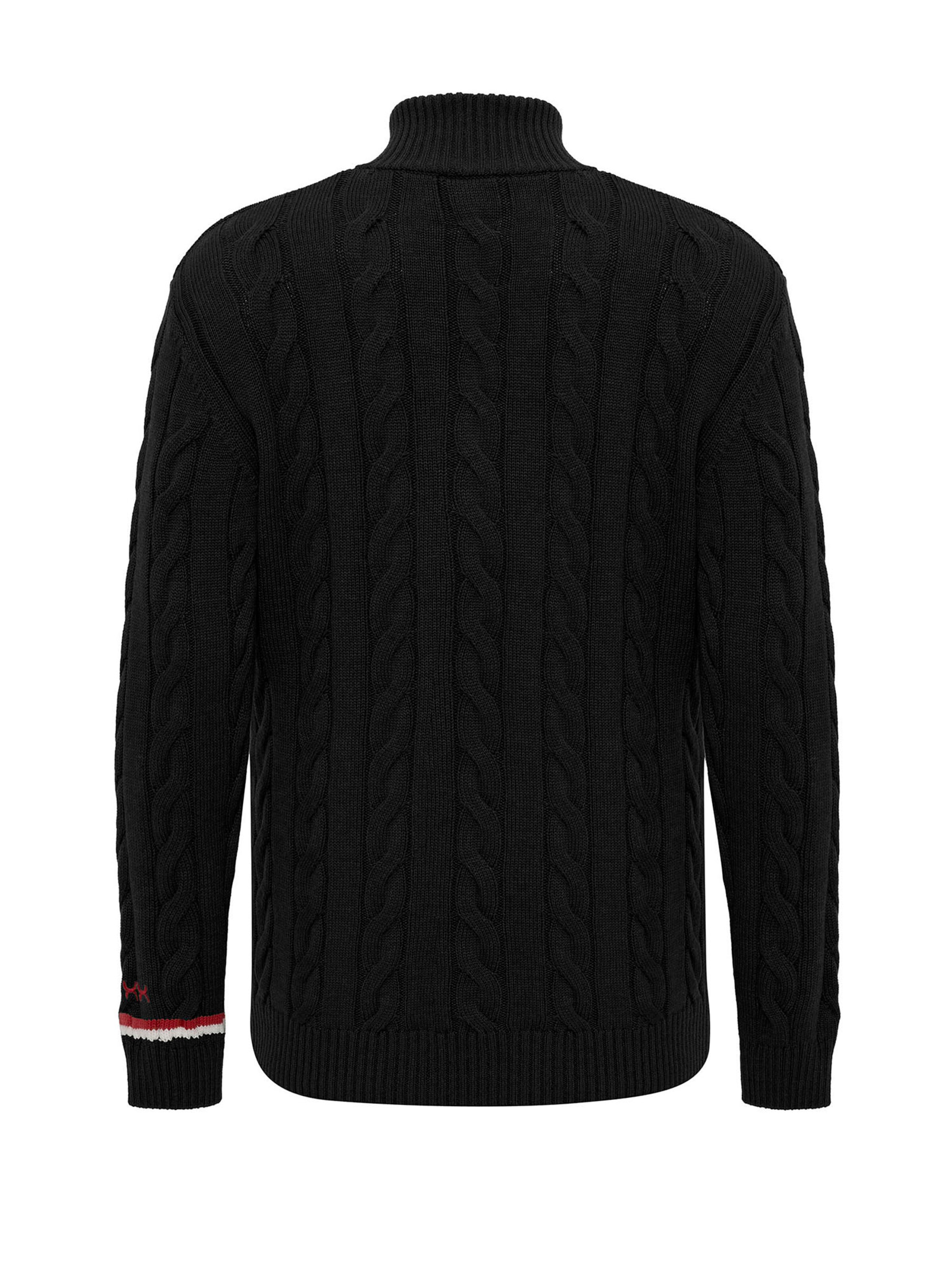 Moxx Paris Pletena jopa | črna barva