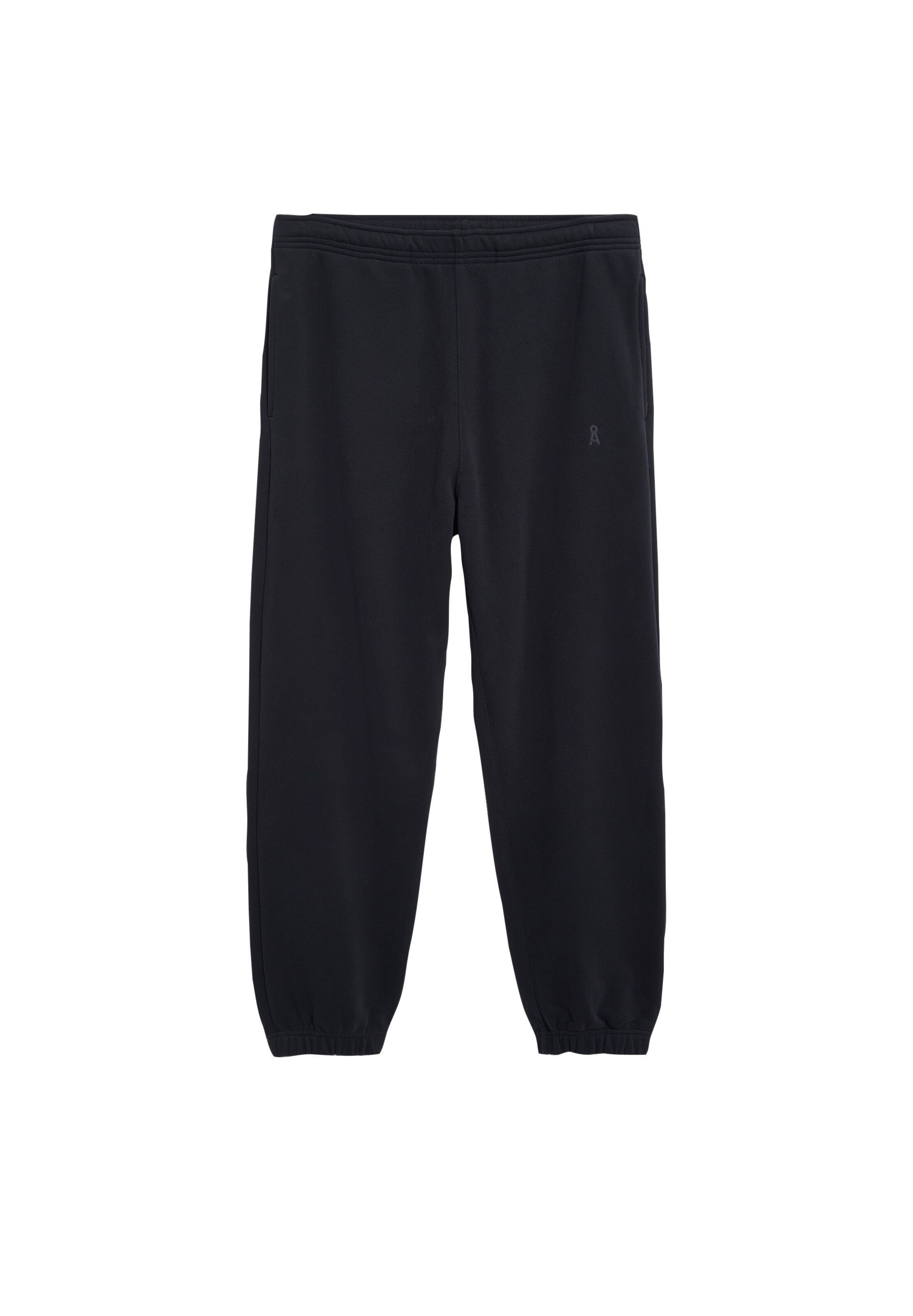 ARMEDANGELS Loosefit Broek in Zwart: voorkant