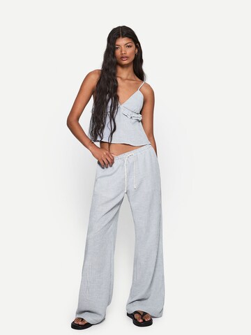 Bershka Top in Blau