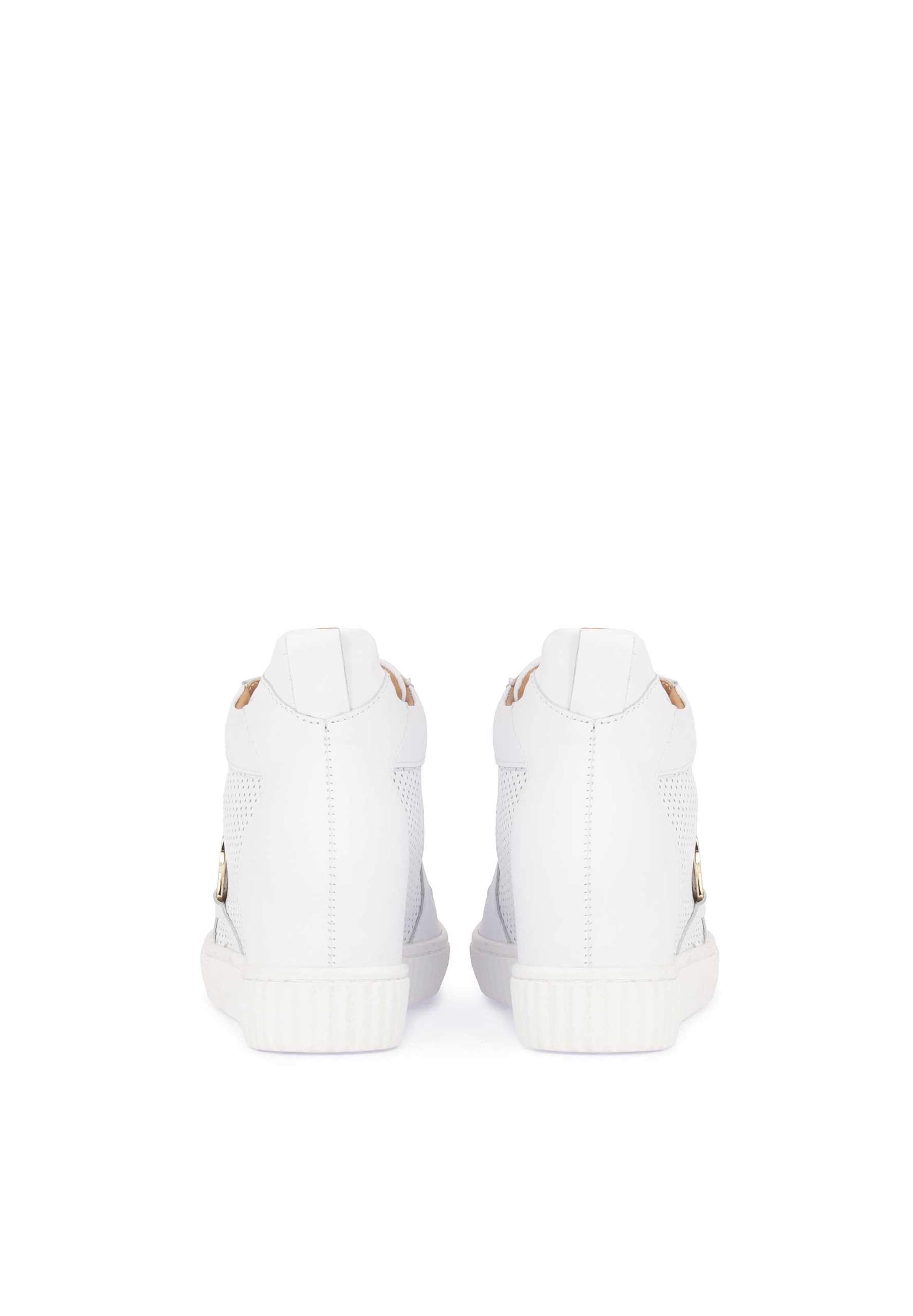 Kazar Kõrged ketsid, värv valge: eest vaates