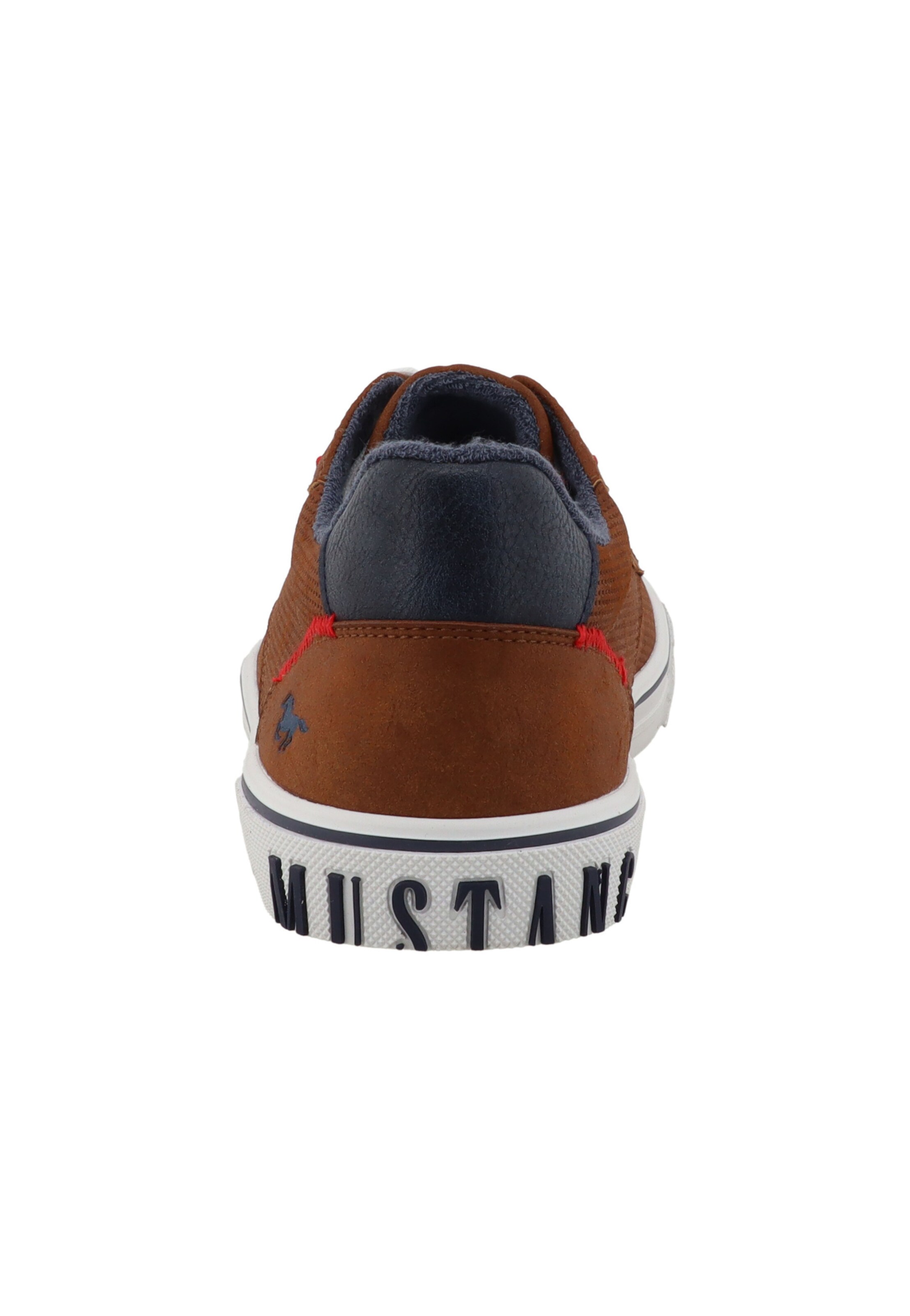 MUSTANG Trampki niskie w kolorze brązowy