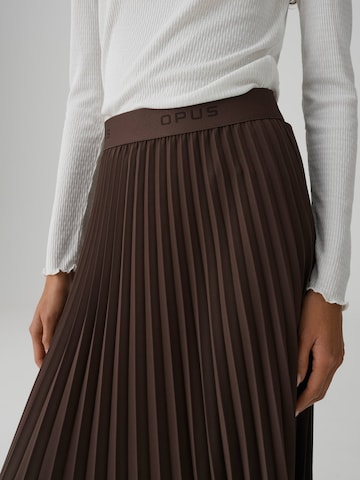 OPUS - Falda 'Ronti' en marrón