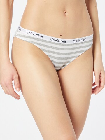 Calvin Klein Underwear - Braga 'Carousel' en gris: frente