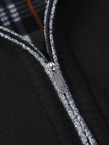 Youthup Knit Cardigan in Black